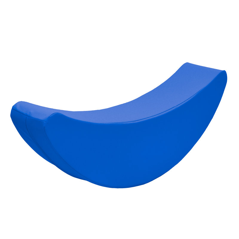 Chaise berçante pour enfants Happy Kids, sièges de classe flexibles, sièges actifs pour jeunes apprenants, chaises banane pour enfants, bleu