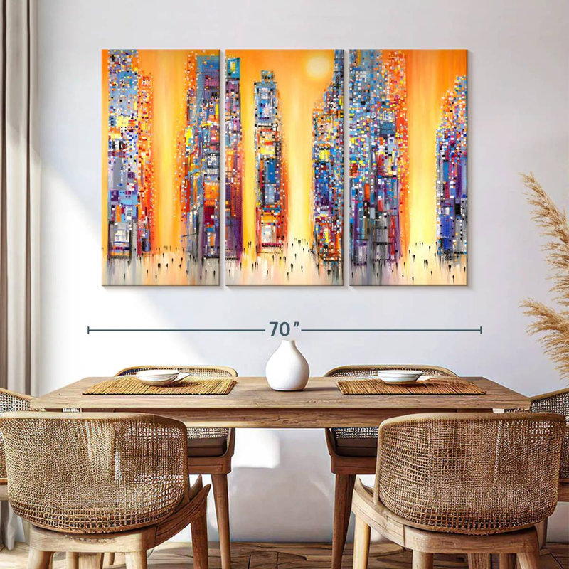 Avery Urban Sunset I, 42" H x 65" W