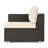 SANTA ROSA - LEFT ARMCHAIR (MBRN +ALU)