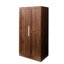 L'armoire de cuisine 62,72 po en noyer, avec portes et tablettes, offre un espace de rangement supplémentaire pour votre armoire de rangement en noyer, à plusieurs niveaux pour rehausser le décor de la salle à manger-857216369