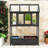 Garden Mini Greenhouse with Movable Wheels, Openable Roof and Storage Box-114494577