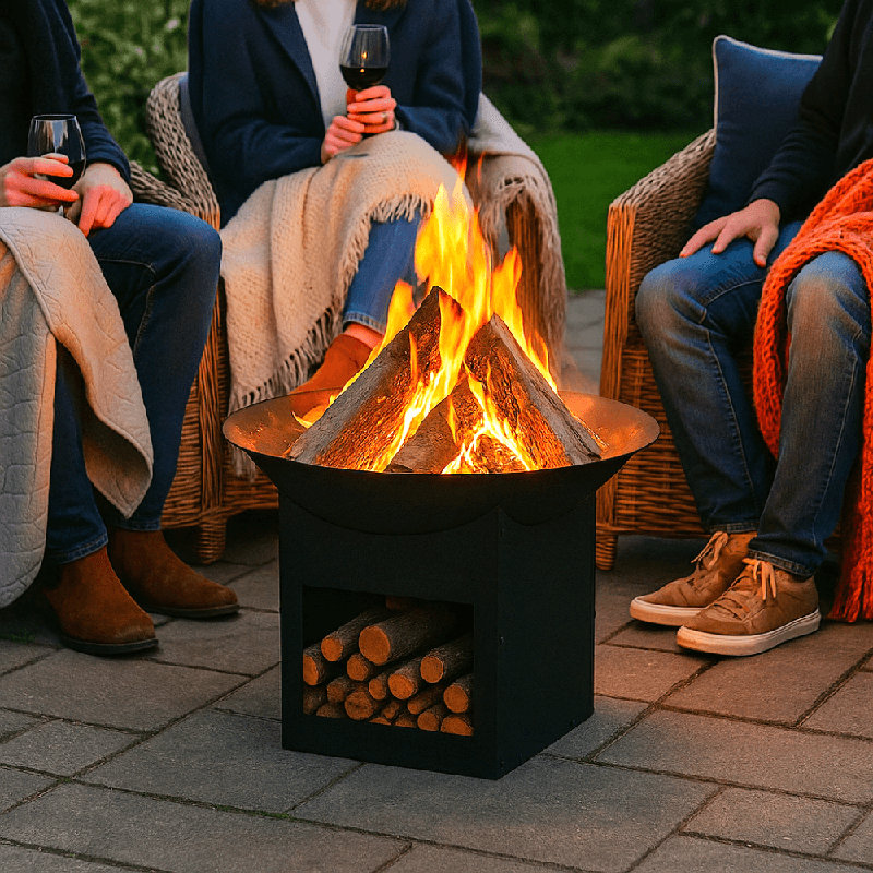 Round Smokeless Fire Pit
