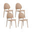 Outdoor Patio Dining Side Chair-1233044328