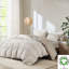 Housse de couette en coton biologique pour très grand lit / très grand coton-121163495