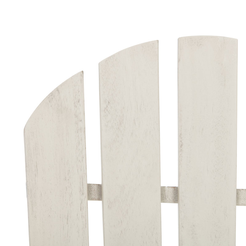 Chaise berçante George, Blanc