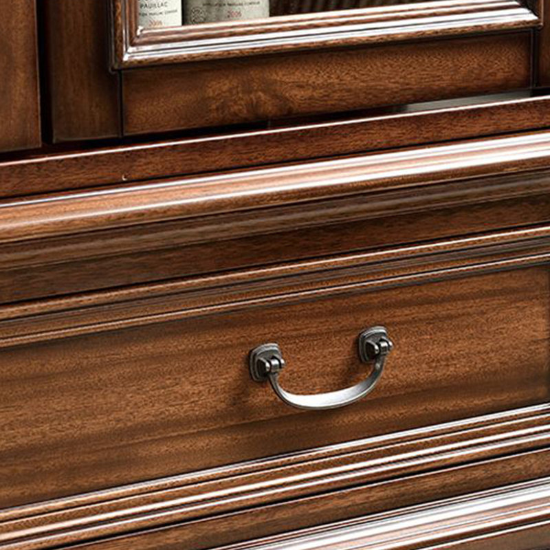 Armoire de rangement de salon rétro