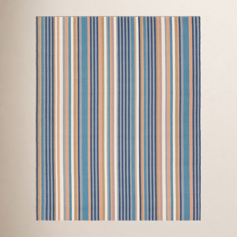 Edeline Striped Indoor Rug, Rectangle 9' x 12'