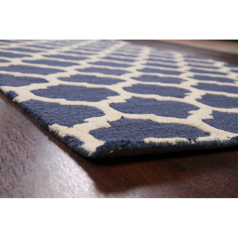Wool Geometric Indoor Rug