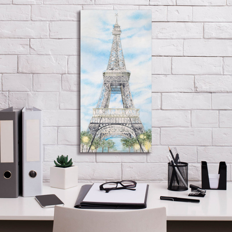 Sur toile, H 24 po x l 12 po x P 0,75 po