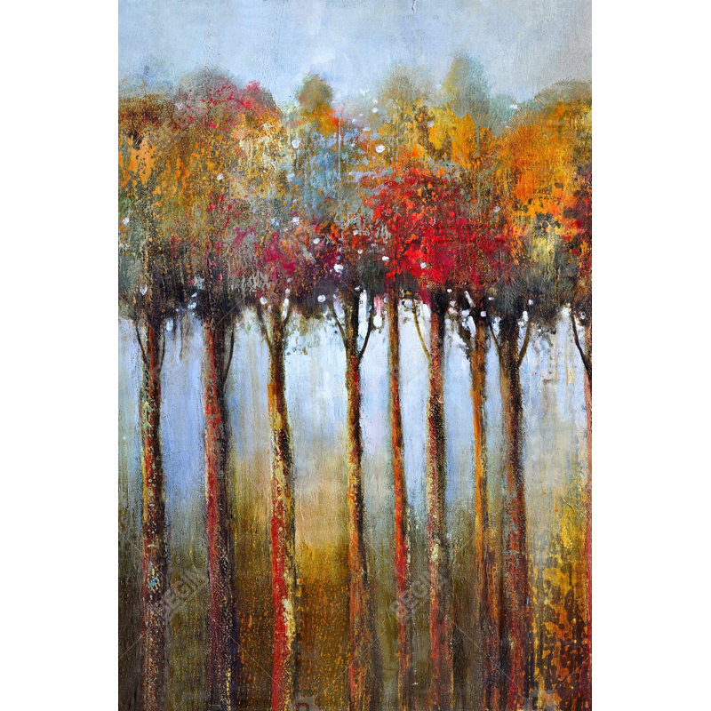" Colorful Leaves Trees "