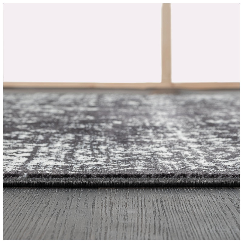 Tapis persan tissé délavé rétro, Rectangulaire 8 pi x 10 pi
