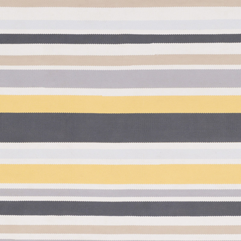 Tapis gris clair / jaune tissé à plat à la main Arianah, Rectangle de 2 pi x 3 pi