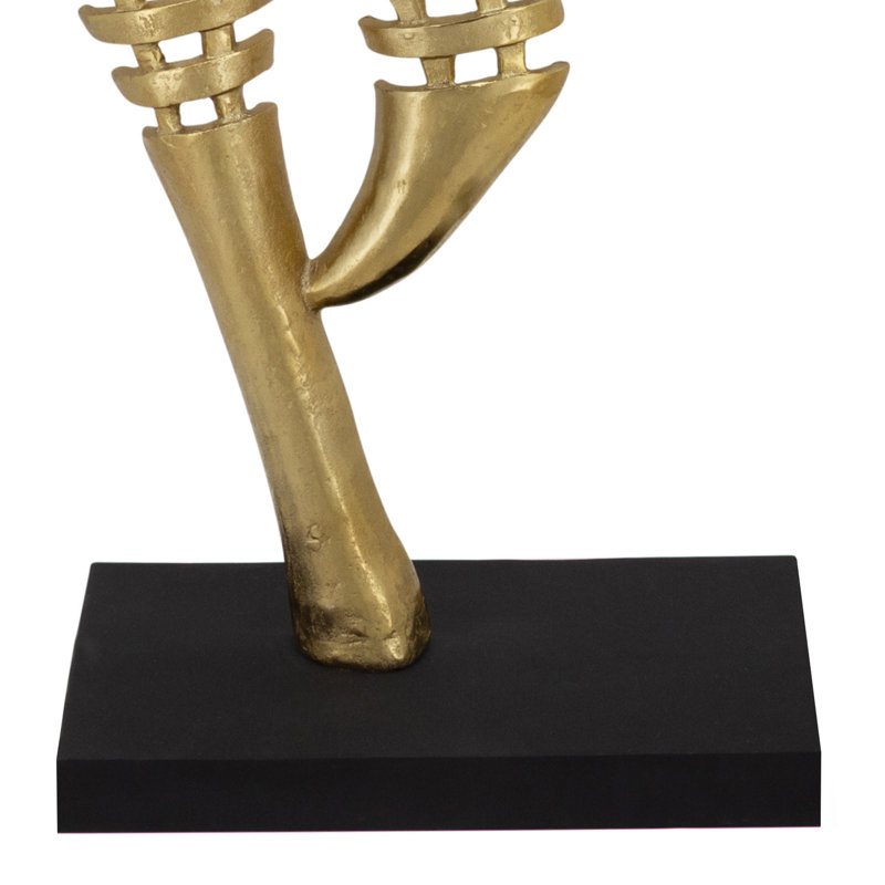 Sculpture de cheval moderne et abstraite en métal et aluminium avec silhouette artistique contemporaine
