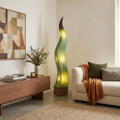 Lampe sur pied colonne 72 po Zoye