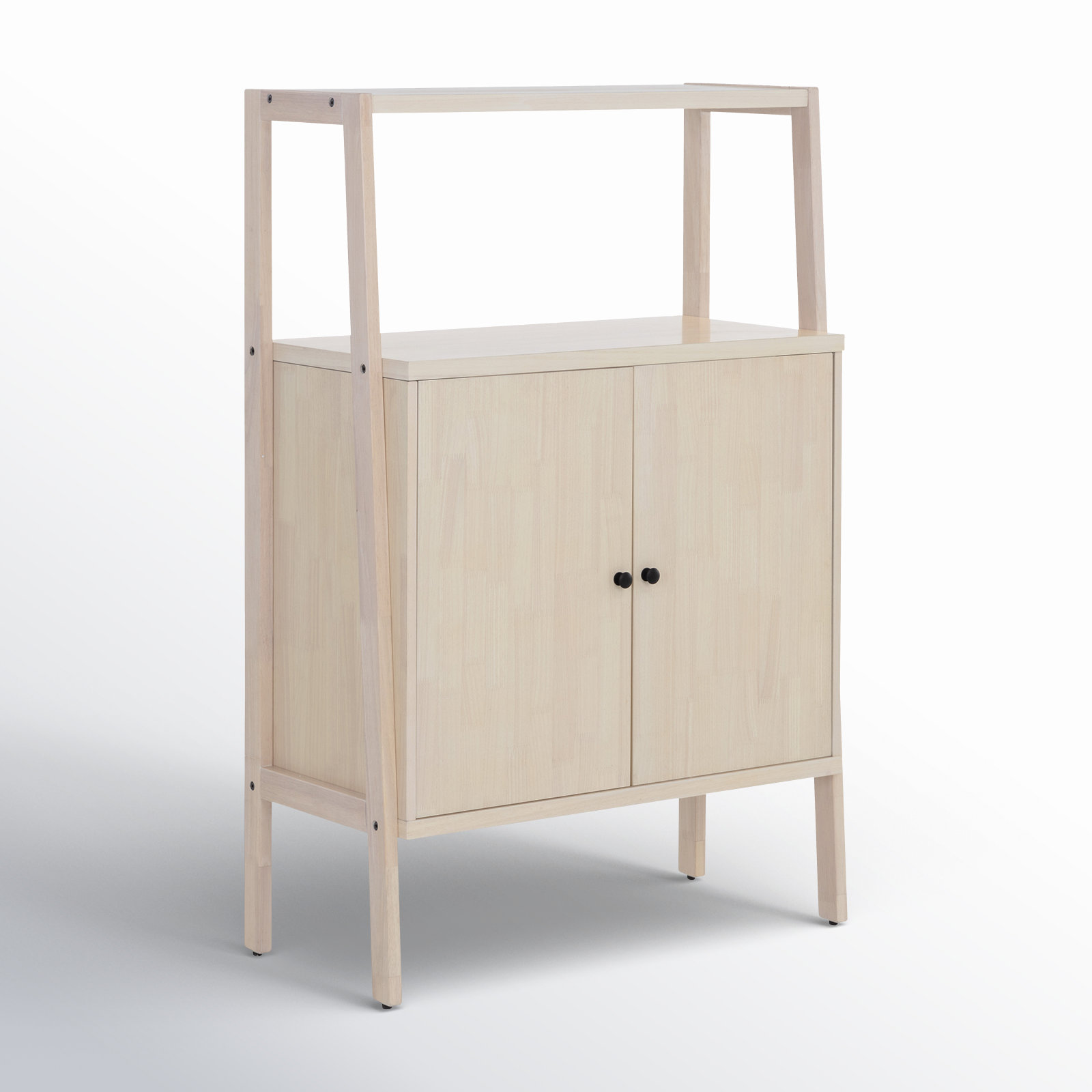 Faulkner 32 " L Solid Wood Bar Cabinet, Natural