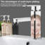 Modern Bathroom Basin Sink Tap Monobloc Mixer Taps Faucet Waterfall Chrome Brass