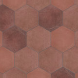 Heritage Hex 7" x 8" Porcelain Stone Look Wall & Floor Tile