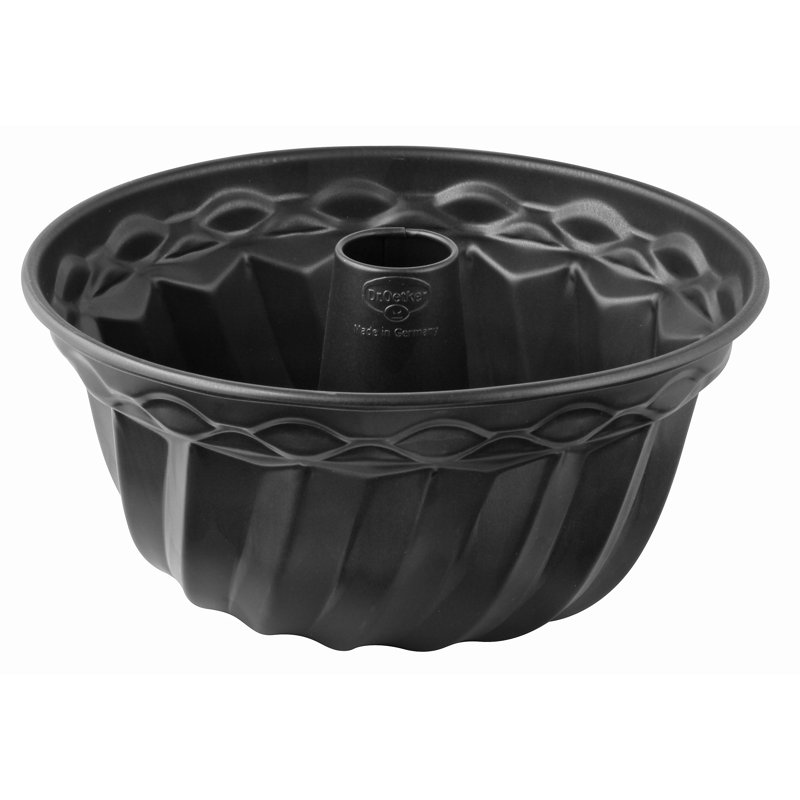 Dr. Oetker Back-Freude Classic Angel Food Cake Pan, 12cm H x 23cm W x 23cm D