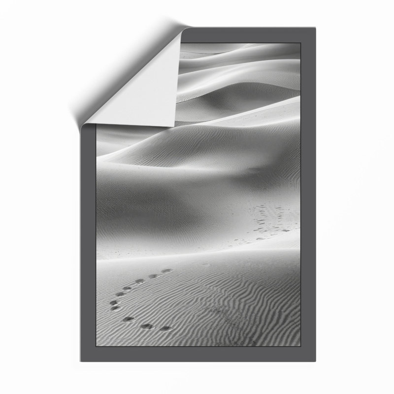 Desert Tracks Minimalist - Print, Unframed, A3 - 42.0 x 29.7 cm
