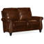 Reddish Leather Loveseat-161546608-161546611-161546617