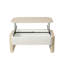 Table basse à plateau relevable, bureau moderne en bois avec rangement caché-130384327-130384328