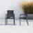 Farrah Stacking Patio Dining Armchair-341848862
