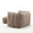 Soft Bean Bag Chair with High Resilient Foam,Comfortable Square Lazy Sofa with Footstool-929449437