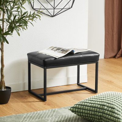 Buren Iron Accent Stool