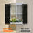 14.5"W, Weather-Resistant Polypropylene Board & Batten Shutters, Easy DIY Install (Set of 2)-115356251-120146840