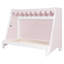 Lit simple TG avec lit gigogne simple, tablette, tente et lumière-129059859