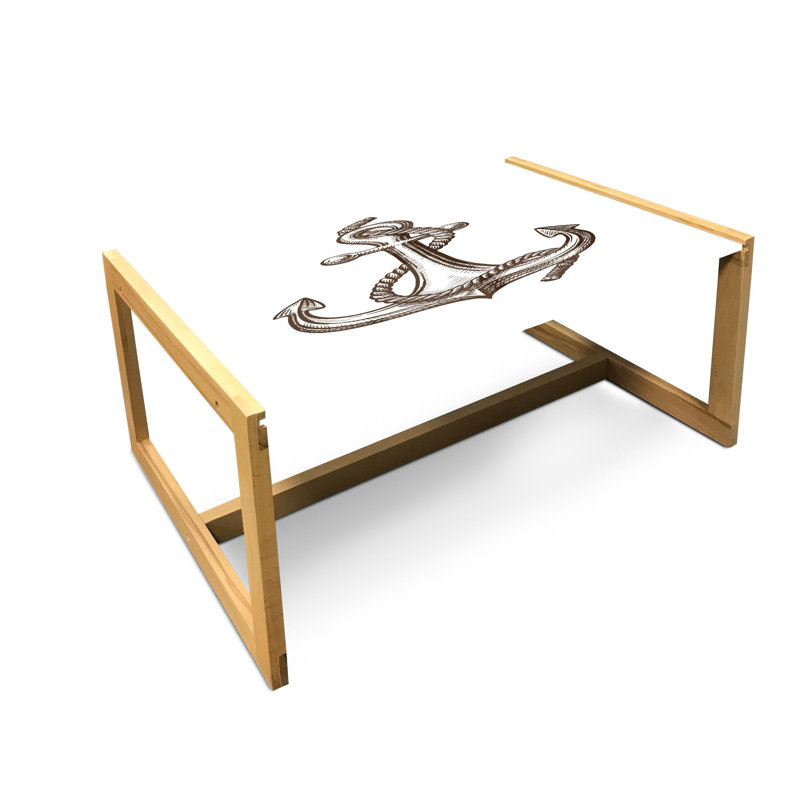 Jahson Sled Coffee Table, 90cm H x 62cm W x 40cm D