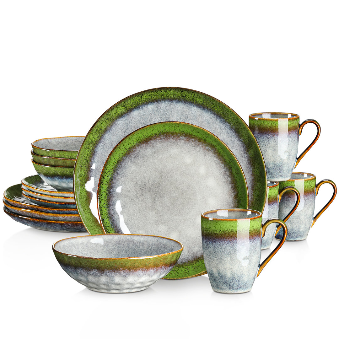 Starrc 16 Piece Dinnerware Set