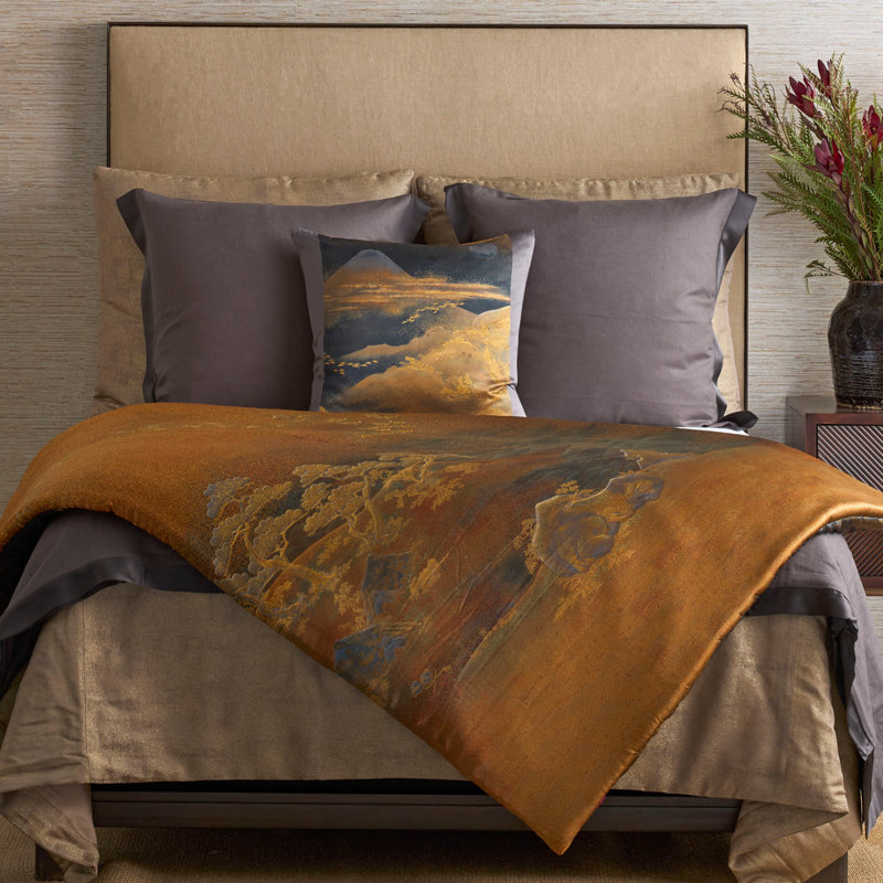 The Met x Ann Gish Mt. Fuji Throw