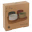 4 Pc Stoneware Serving Condiment Sets