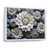 White Floater Framed