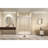 5054 " X 72" Tempered Glass With Explosion Proof Film, Aluminum Frame Double Sliding Shower Door, "1/4 (6 Mm), Stainless Steel Handle,Brushed Nickel
