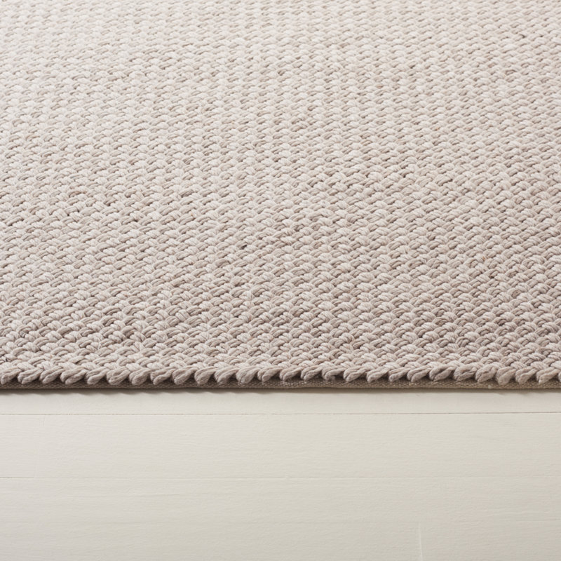Lauren Handwoven Blue Wool-Viscose Blend 5' x 8' Area Rug