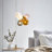 Colben Modern Colorful Glass Globe Pendant Light