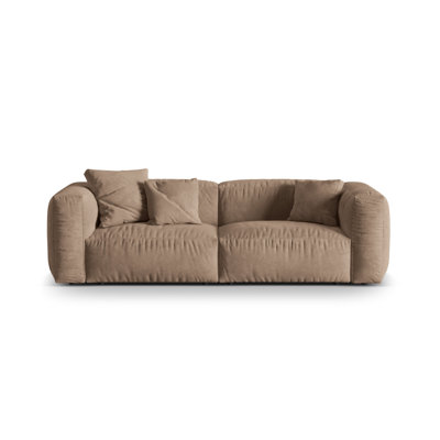 Carlens 3 Seater Velvet Sofa
