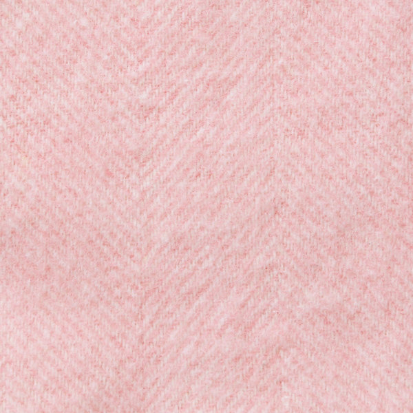 Italian Herringbone Throw Blanket, Blush