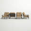 Chaise de patio avec coussins Frazee