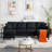 99.2” U-Shaped Modular Sectional Sofa-2028639432