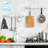 Rayden Metal Wall 6 - Hook Wall Mounted Coat Rack