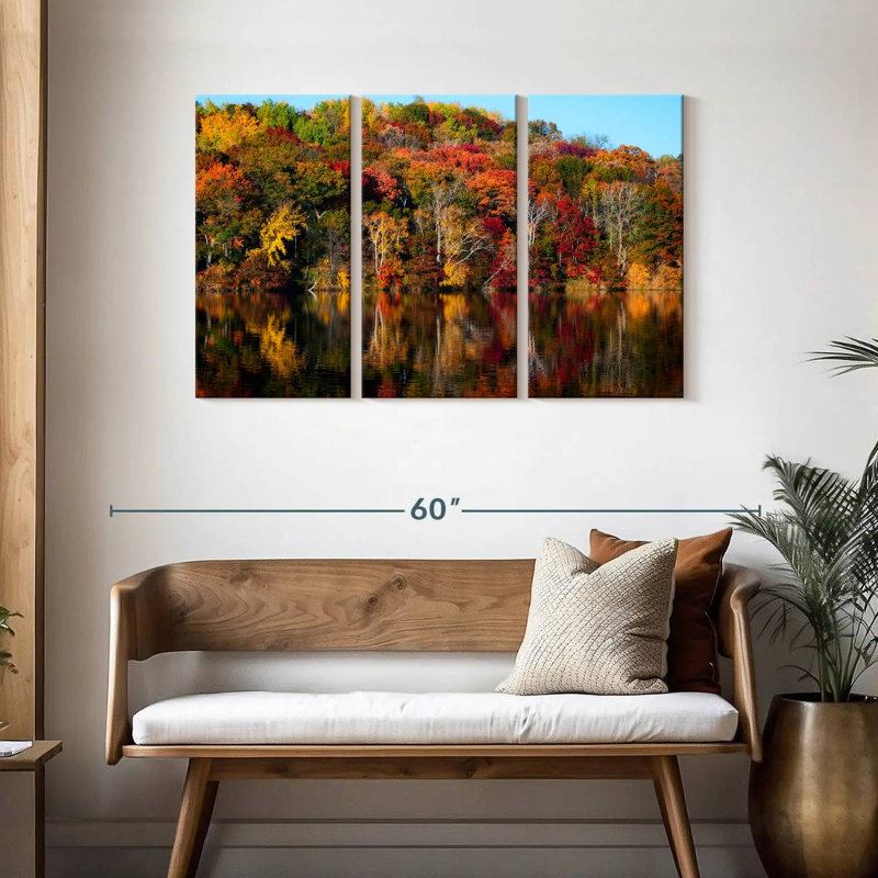 Forêt d'automne Alvord, H 28 po x l 45 po