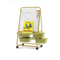 Copernicus RC2IN1 2-in-1 Royal Teaching Easel with Portable Whiteboard Multi Color