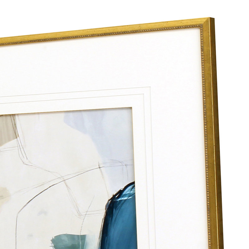 «Merging», impression encadrée sur papier 2 pièces