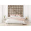 Carreau de mosaïque murale en bois 11 pi 7 po x l 11 7/8 po x P 3/8 po, finition naturelle