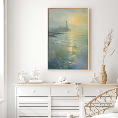 Guider Light V2 sur toile par Golden Glow Interiors