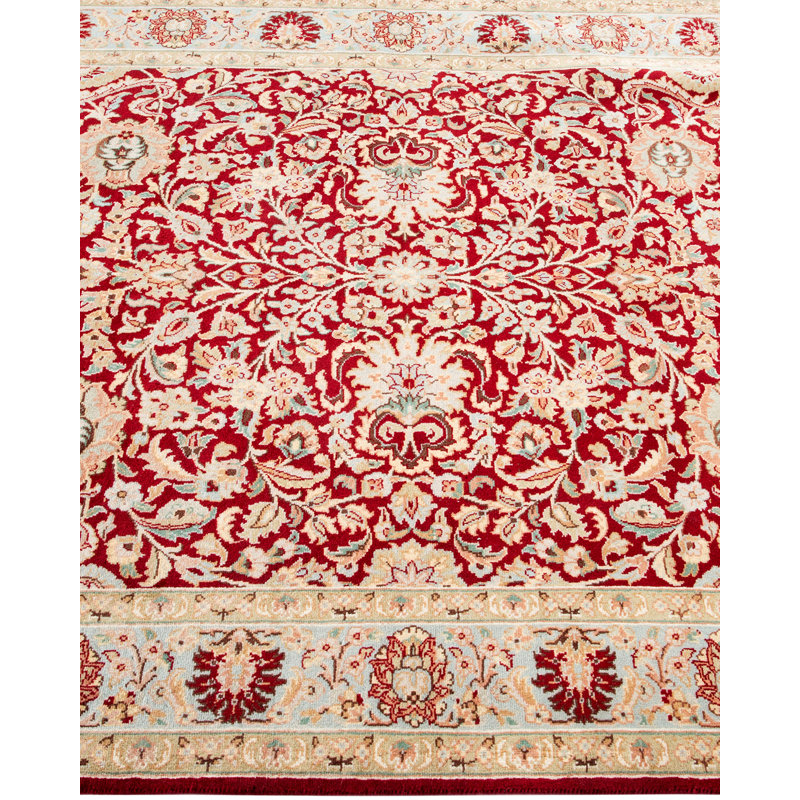 Classic One-of-a-Kind 4' 2" X 6' 3" Hand Knotted Area Rug