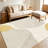 Wabi-sabi style abstract line carpet, living room floor mat, bedroom coffee table mat, washable and easy to maintain-1049989314